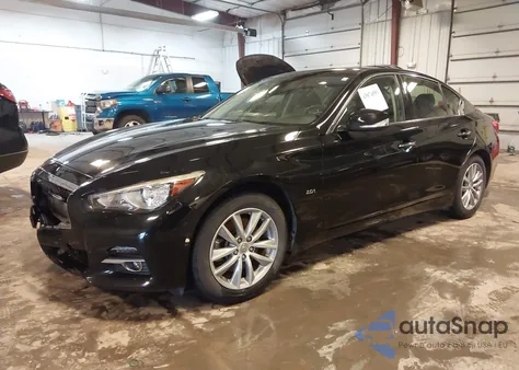 2017 Infiniti Q50 2.0T Base из США, поврежденный, VIN JN1CV7AR7HM682287